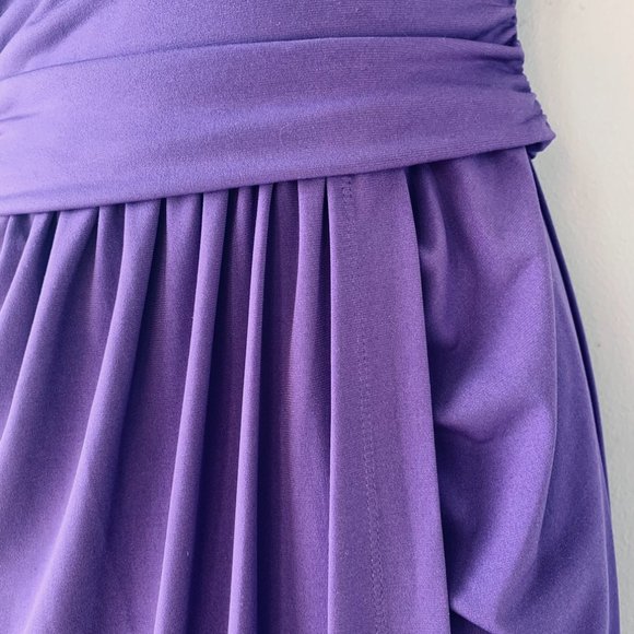 MAX & CLEO one-shoulder cocktail dress size 6 - Picture 7 of 12